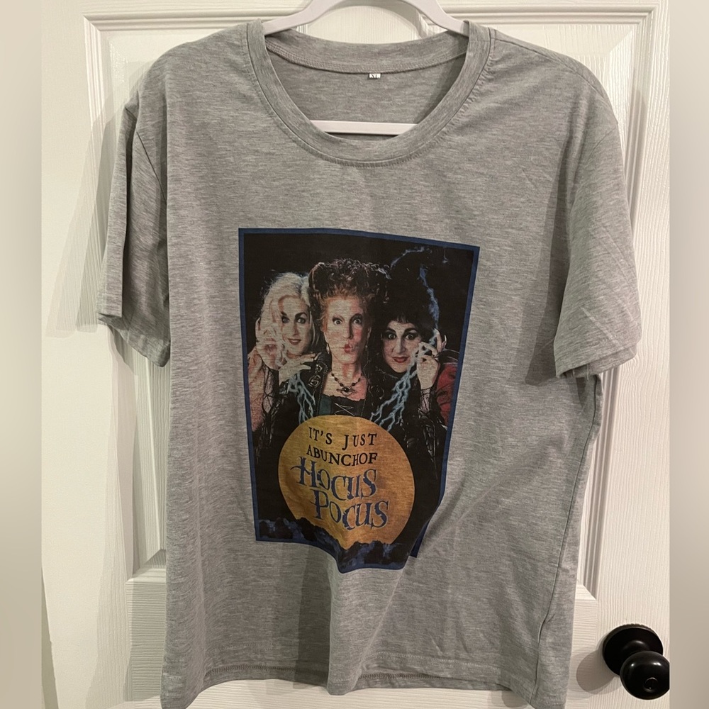 Hocus Pocus Gray T-Shirt X-Large